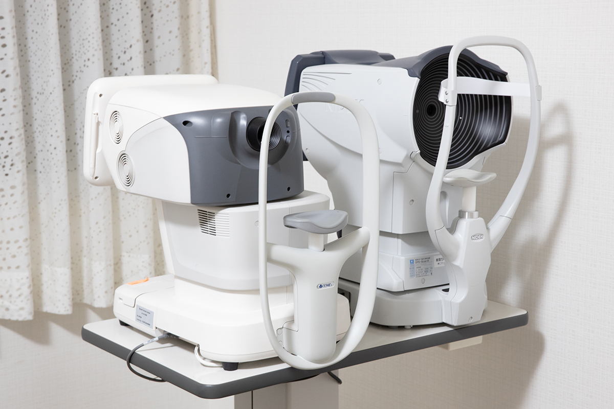 光干渉式眼軸測定装置、角膜形状／屈折力解析装置